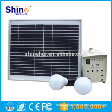 20W led solar home lighting system Home Application solar lighting system with CE